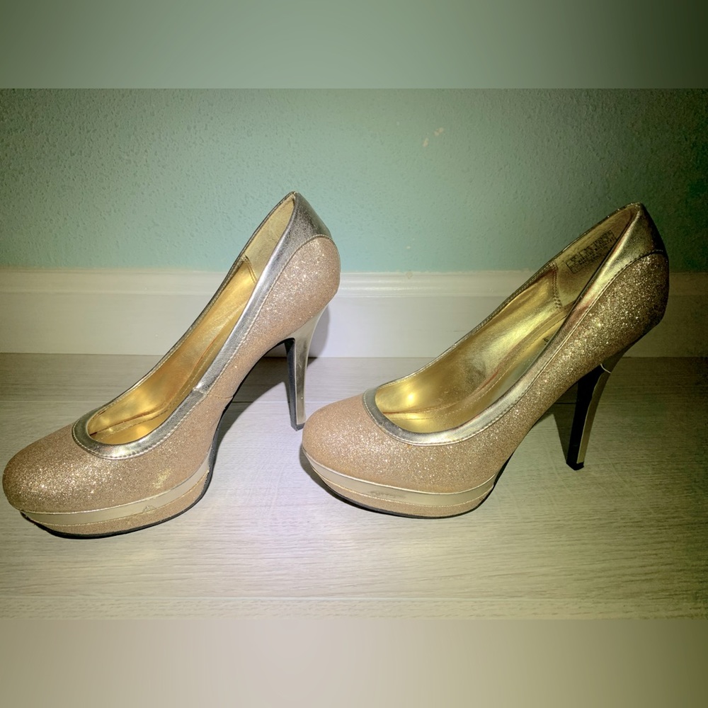 Baby Phat gold size 9